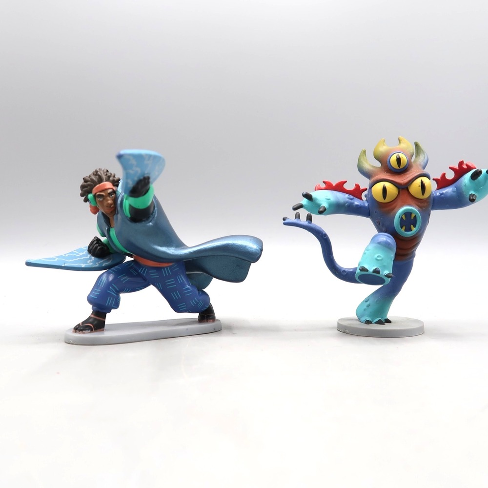 Disney Big Hero 6 Fred & Wasabi Action Figure Toy Cake Topper toy lot